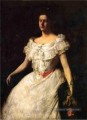 Portrait d’une dame avec une Rose William Merritt Chase